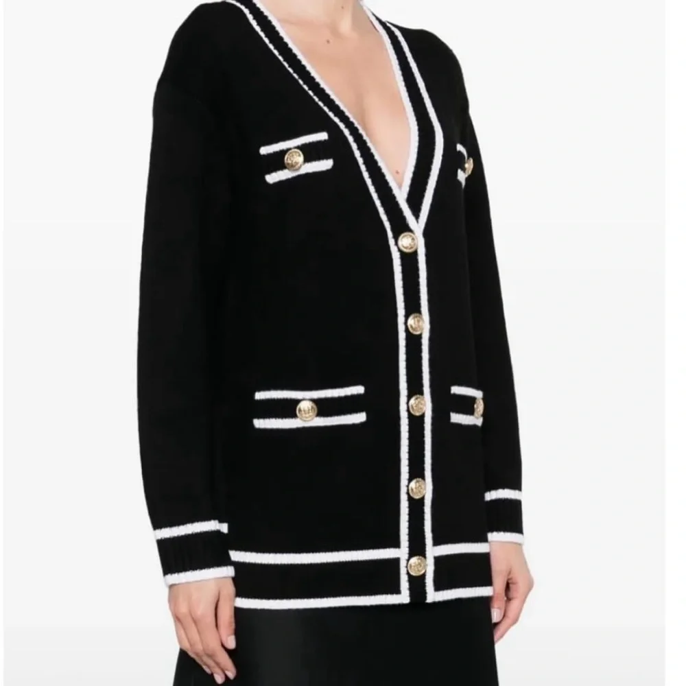 Alice + Olivia
Bradford Tipped Cardigan - Picture 3 of 12